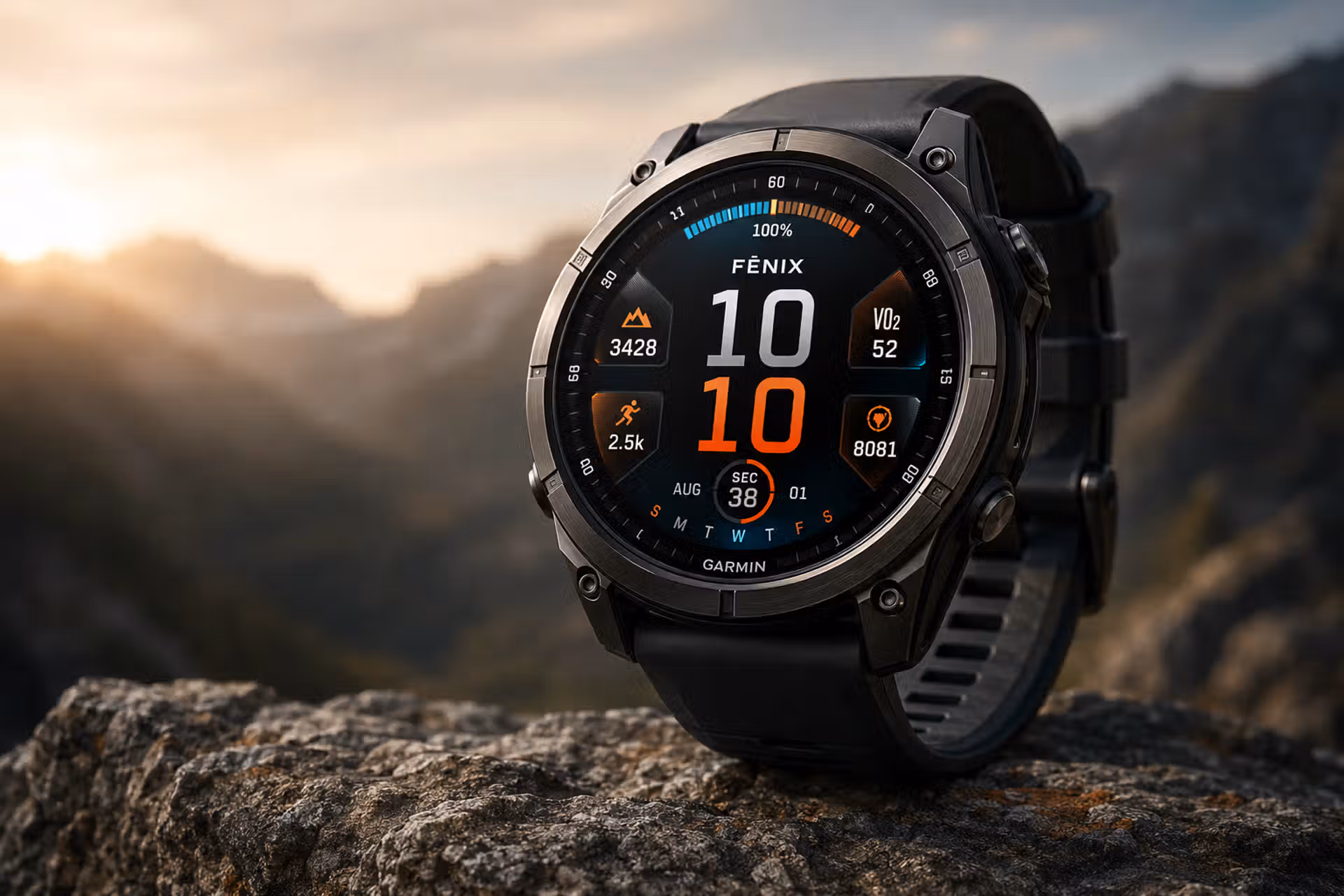 Garmin fēnix 8 47mm AMOLED AMOLED display and watch design