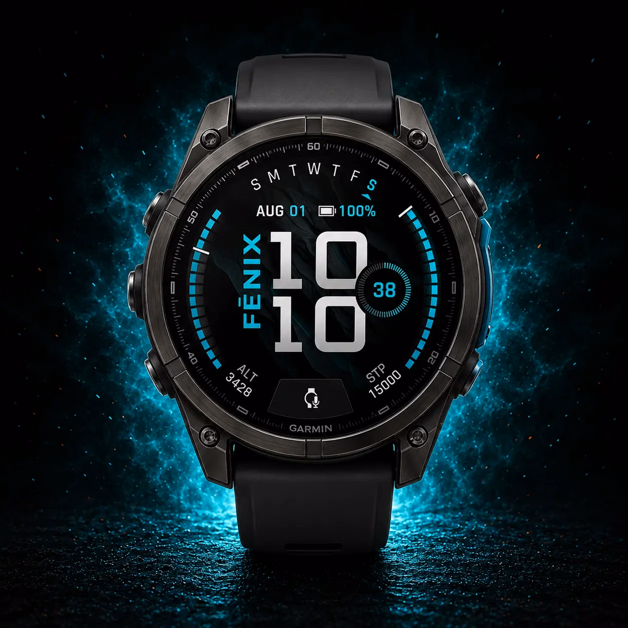 Garmin fēnix 9 47 mm AMOLED multisport GPS smartwatch